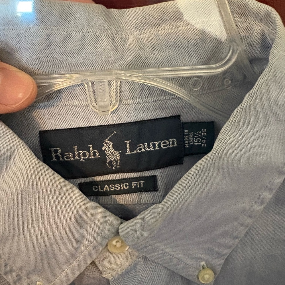 Polo Ralph Lauren Classic Fit Shirt in Light Blue
